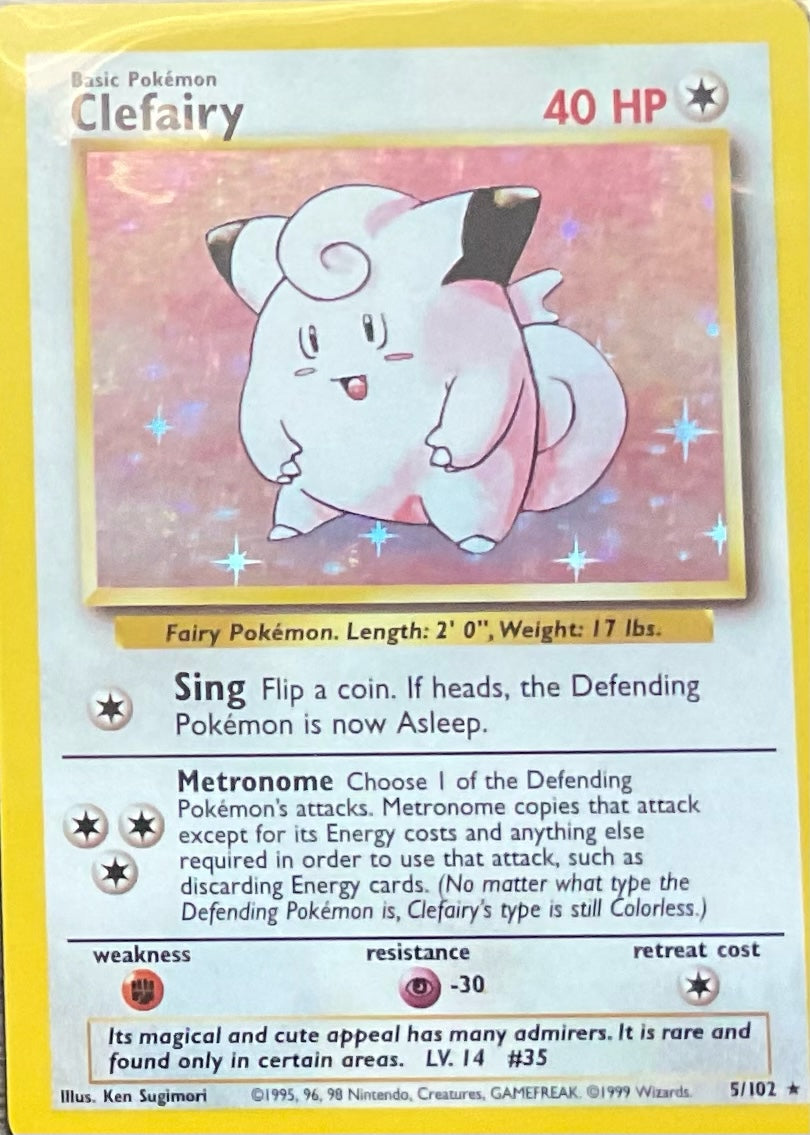Clefairy Pokèmon Card