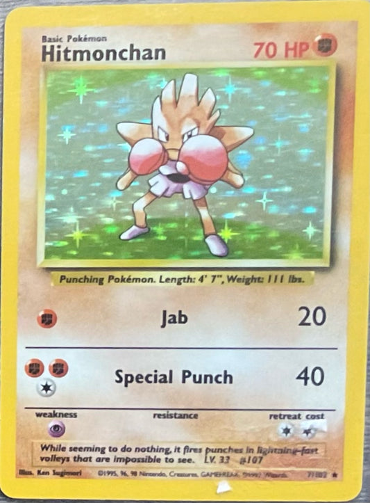 Hitmonchan Pokèmon Card